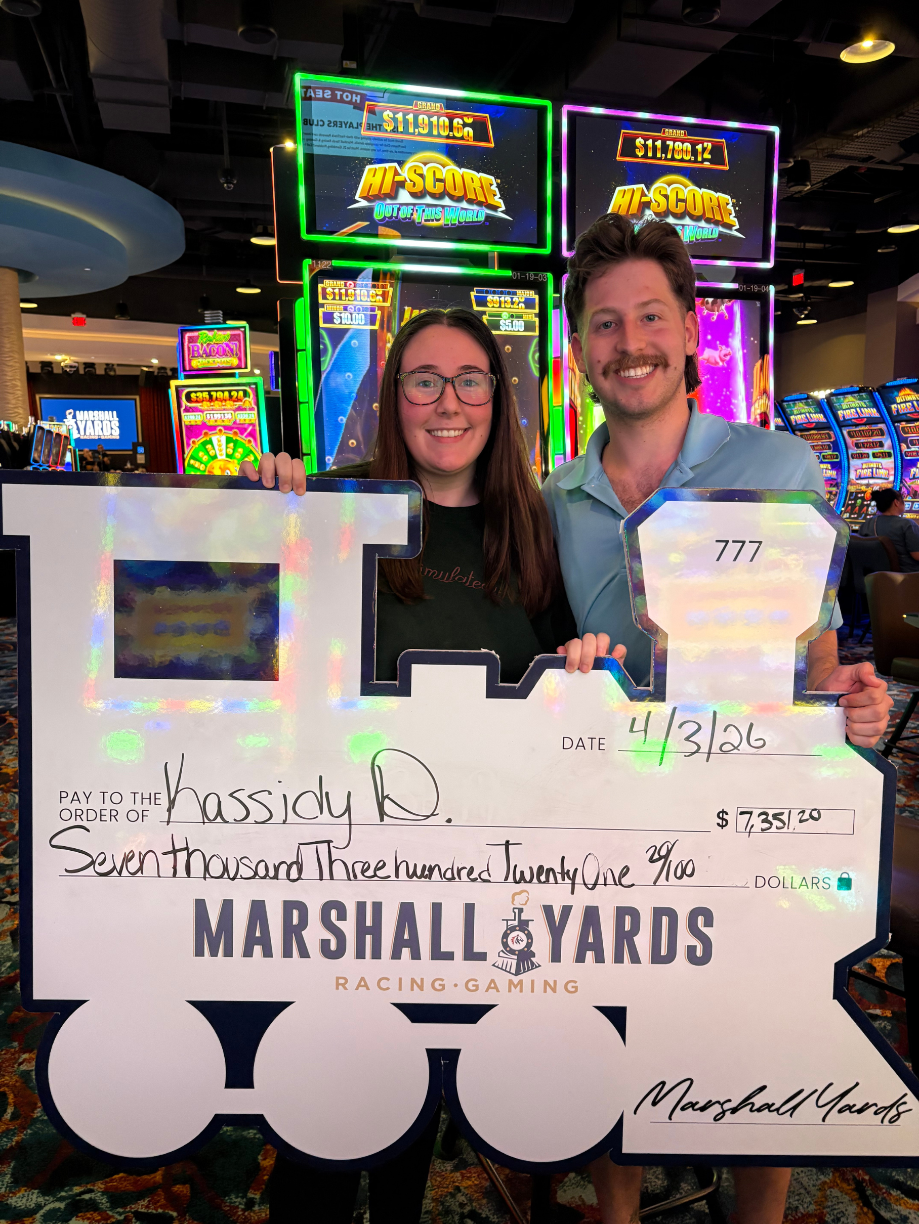 Kassidy D. $7,351.20