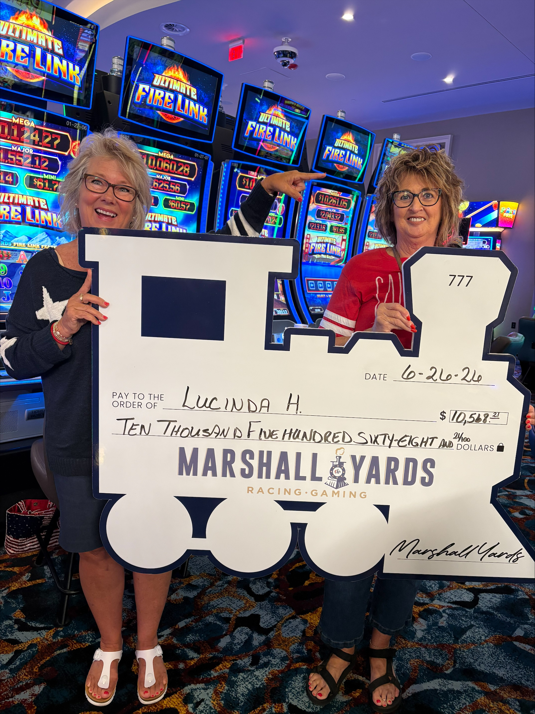 Lucinda H. $10,568.21