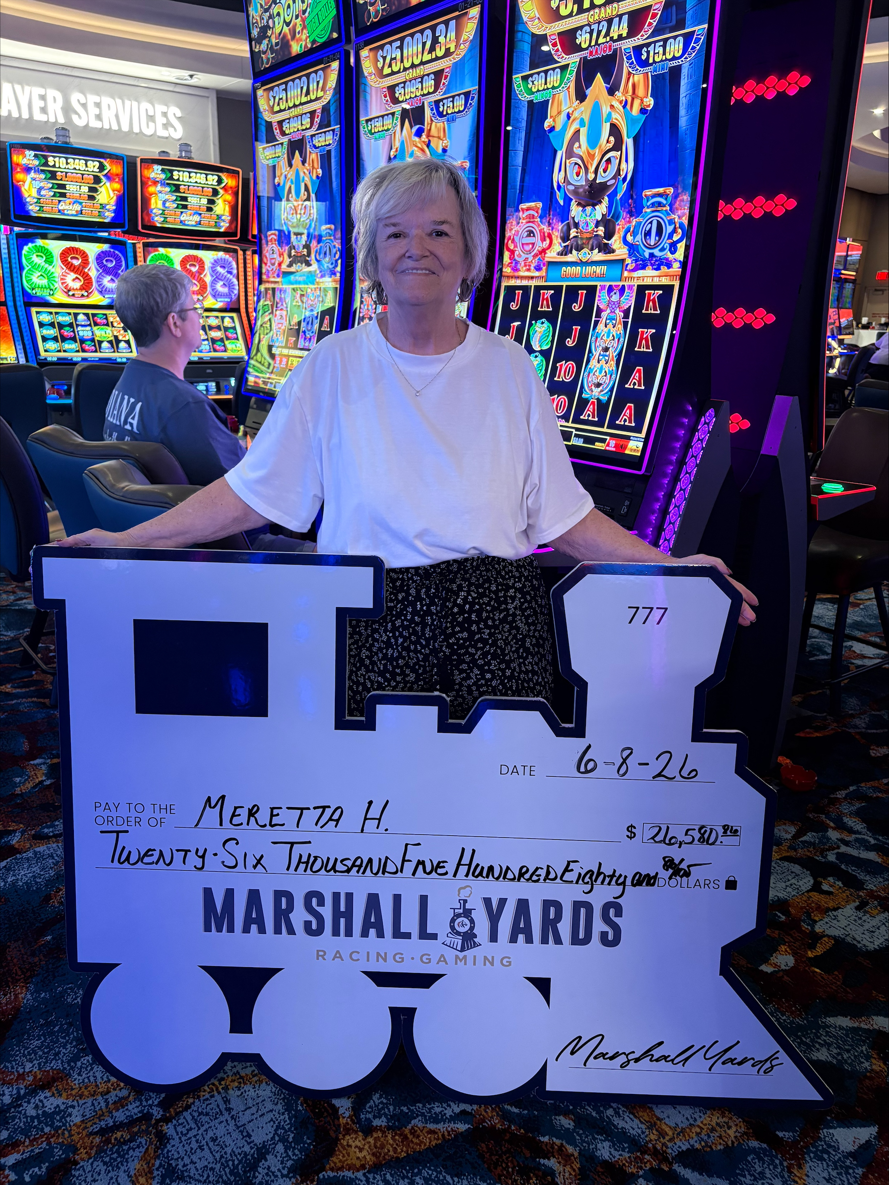 Meretta H. $26,580.86