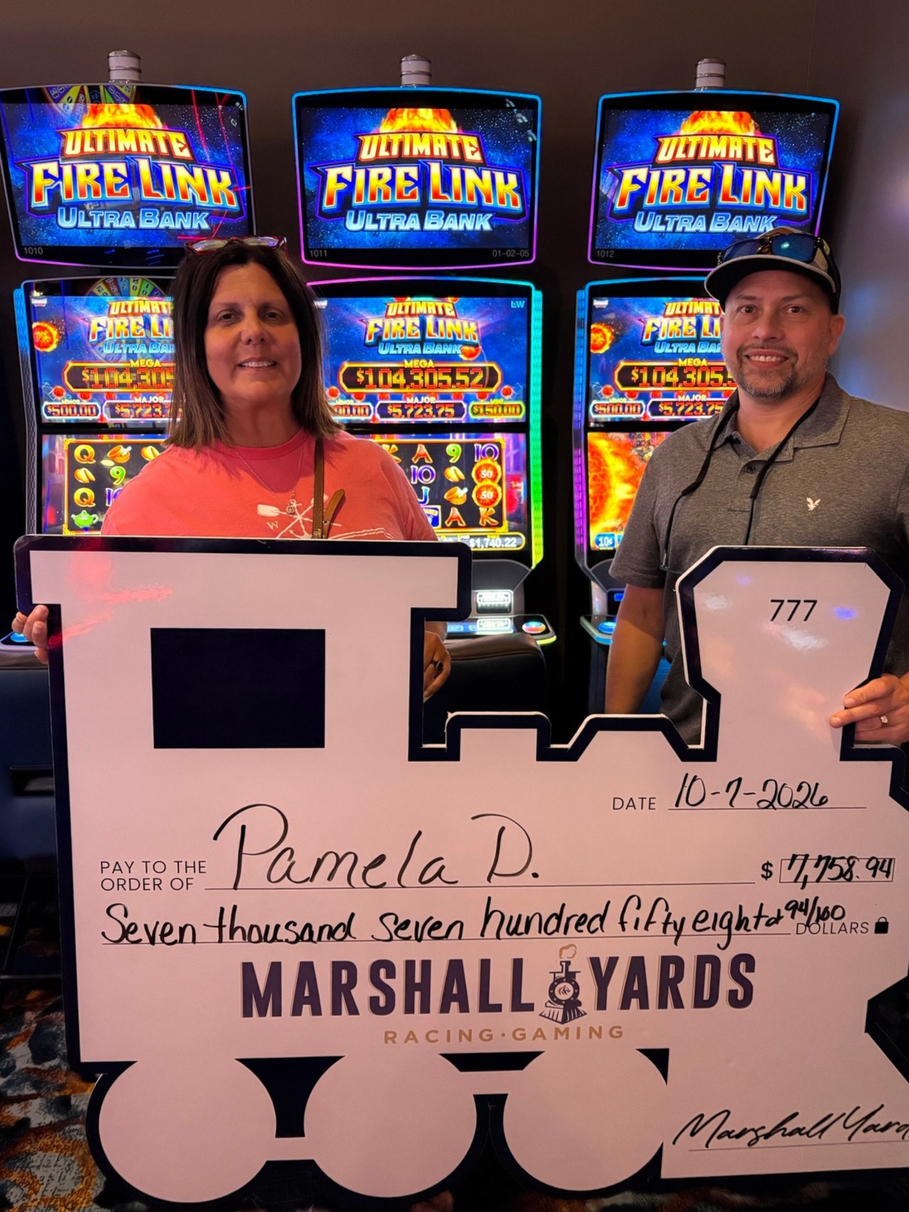 Pamela D. $7,758.94